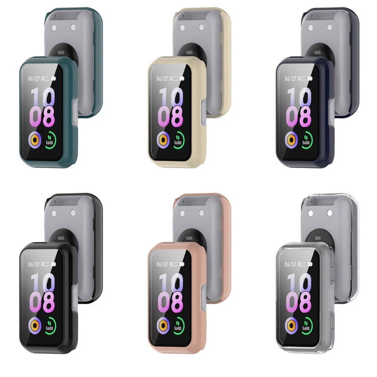 For Keep B4 Lite PC + 9H Tempered Film Integrated Watch Protective Case(Pink) by bashfashion