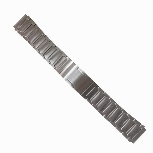 For Xiaomi MI Watch S1 22mm I-Shaped Titanium Alloy Watch Band(Sliver) by bashfashion