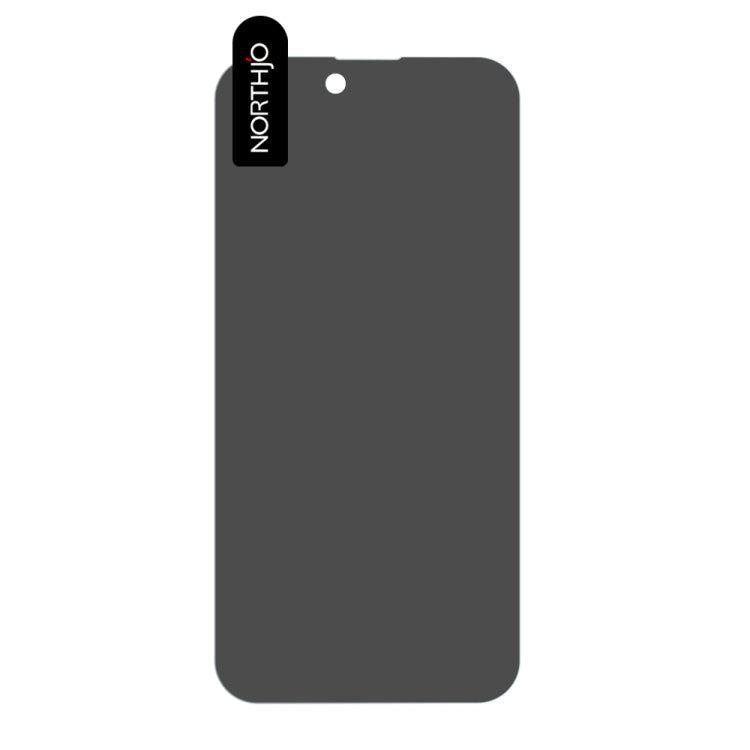 For iPhone 15 / 15 Pro NORTHJO A++ 0.3mm 28 Degree Privacy Screen Tempered Glass Film by NORTHJO