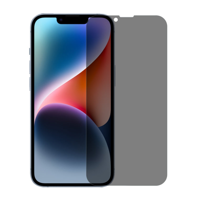 For iPhone 14 Plus / 13 Pro Max NORTHJO A++ 0.3mm 28 Degree Privacy Screen Tempered Glass Film by NORTHJO
