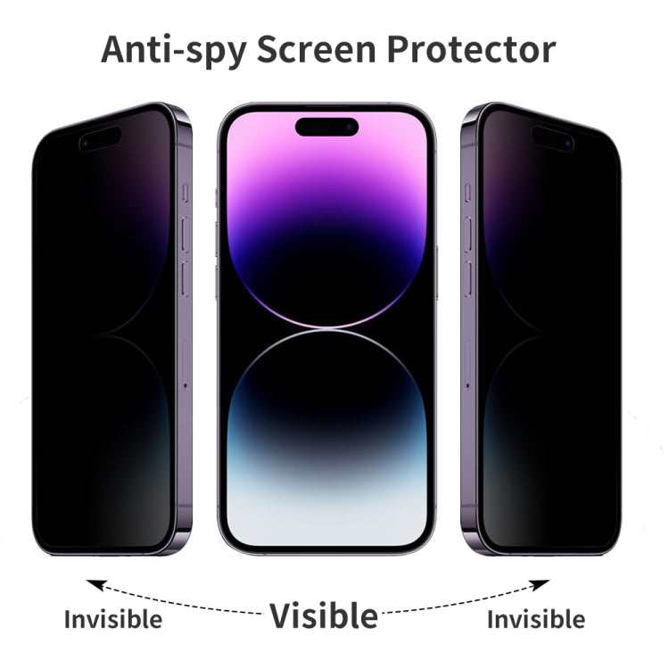 For iPhone 14 Pro NORTHJO A++ 0.3mm 28 Degree Privacy Screen Tempered Glass Film by NORTHJO