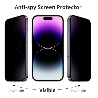 For iPhone 14 Pro NORTHJO A++ 0.3mm 28 Degree Privacy Screen Tempered Glass Film by NORTHJO