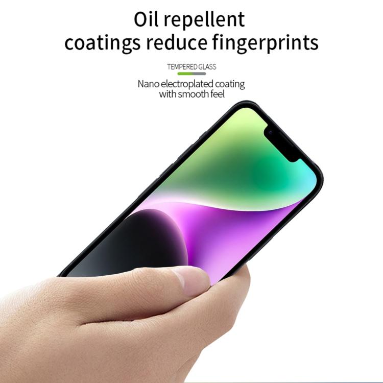 For iPhone 16e PINWUYO 9H 3D Curved Full Screen Explosion-proof Tempered Glass Film(Black) by PINWUYO