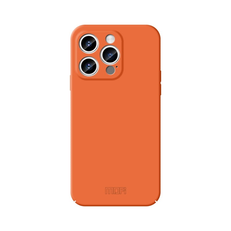 For iPhone 15 Pro Max MOFI Qin Series Skin Feel All-inclusive PC Phone Case(Orange) by MOFI