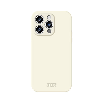 For iPhone 15 Pro Max MOFI Qin Series Skin Feel All-inclusive PC Phone Case(Beige) by MOFI