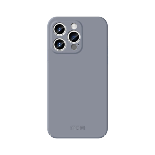 For iPhone 15 Pro MOFI Qin Series Skin Feel All-inclusive PC Phone Case(Gray) by MOFI