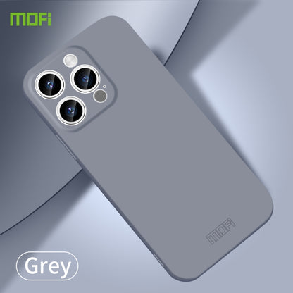 For iPhone 14 Pro MOFI Qin Series Skin Feel All-inclusive PC Phone Case(Gray) by MOFI