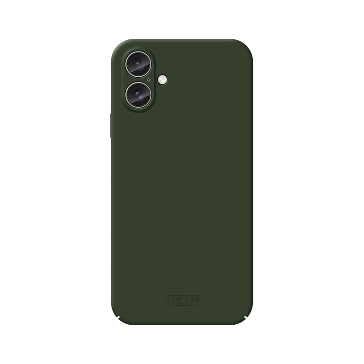 For iPhone 16 Plus MOFI Qin Series Skin Feel All-inclusive PC Phone Case(Green) by MOFI