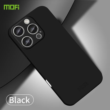 For iPhone 16 Pro MOFI Qin Series Skin Feel All-inclusive PC Phone Case(Black) by MOFI