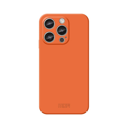 For iPhone 16 Pro MOFI Qin Series Skin Feel All-inclusive PC Phone Case(Orange) by MOFI