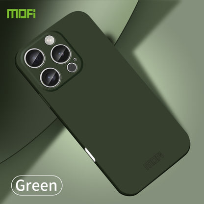 For iPhone 16 Pro Max MOFI Qin Series Skin Feel All-inclusive PC Phone Case(Green) by MOFI