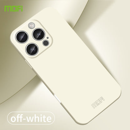 For iPhone 16 Pro Max MOFI Qin Series Skin Feel All-inclusive PC Phone Case(Beige) by MOFI