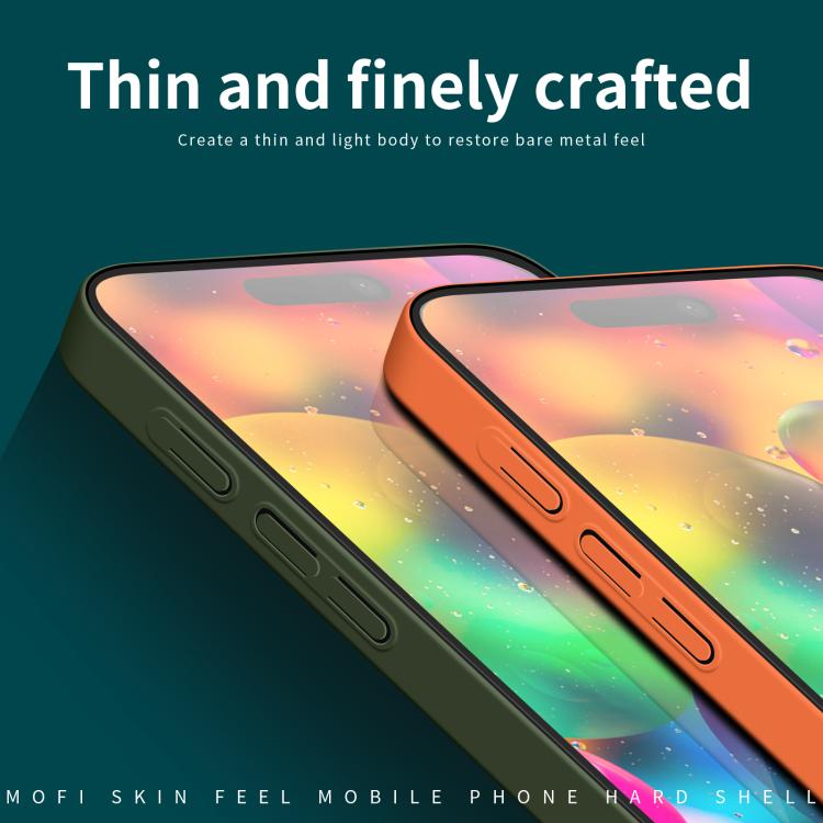 For iPhone 17 MOFI Qin Series Skin Feel All-inclusive PC Phone Case(Pink) by MOFI