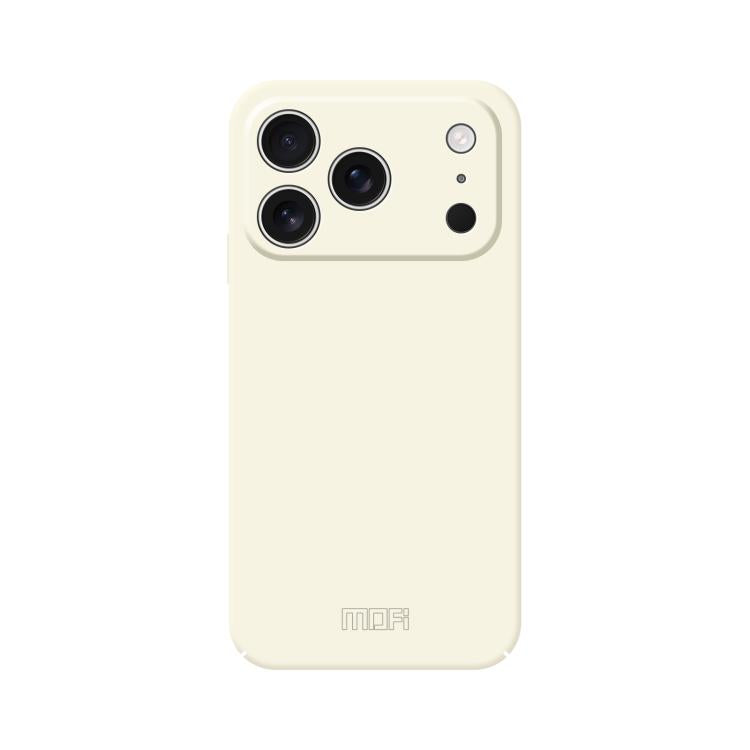 For iPhone 17 Pro MOFI Qin Series Skin Feel All-inclusive PC Phone Case(Beige) by MOFI