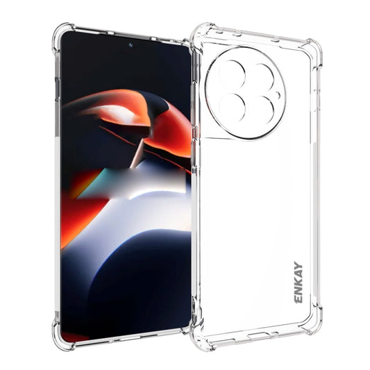 For OnePlus Ace 2 Pro ENKAY Hat-Prince Transparent TPU Shockproof Phone Case by ENKAY