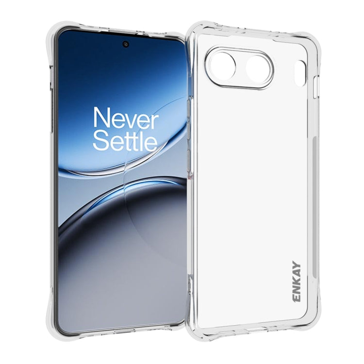 For OnePlus Nord 4 ENKAY Hat-Prince Transparent TPU Shockproof Phone Case by ENKAY