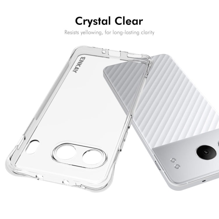For OnePlus Nord 4 ENKAY Hat-Prince Transparent TPU Shockproof Phone Case by ENKAY