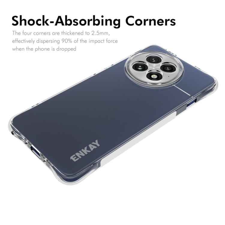 For OnePlus Ace 5 / 5 Pro ENKAY Hat-Prince Transparent TPU Shockproof Phone Case by ENKAY