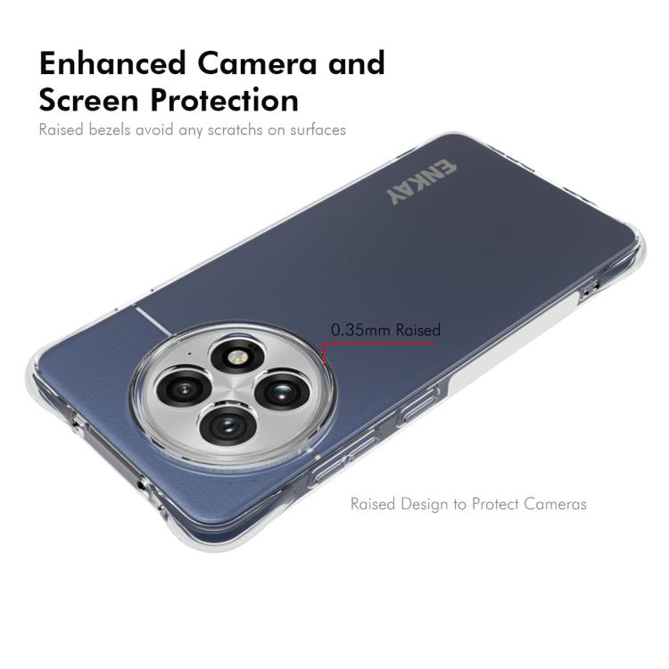 For OnePlus Ace 5 / 5 Pro ENKAY Hat-Prince Transparent TPU Shockproof Phone Case by ENKAY