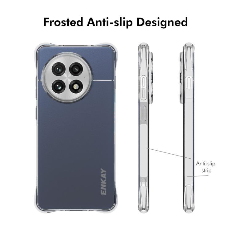 For OnePlus Ace 5 / 5 Pro ENKAY Hat-Prince Transparent TPU Shockproof Phone Case by ENKAY