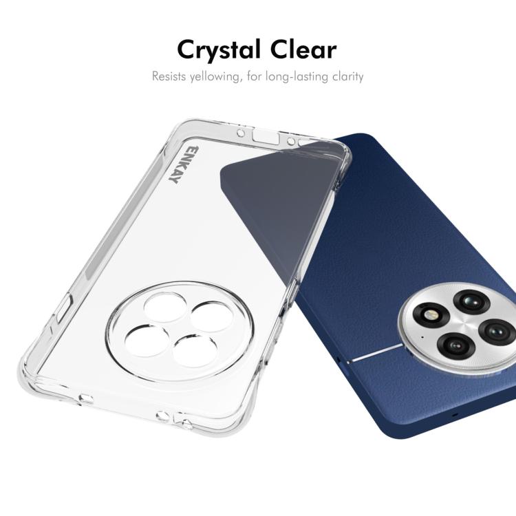 For OnePlus Ace 5 / 5 Pro ENKAY Hat-Prince Transparent TPU Shockproof Phone Case by ENKAY