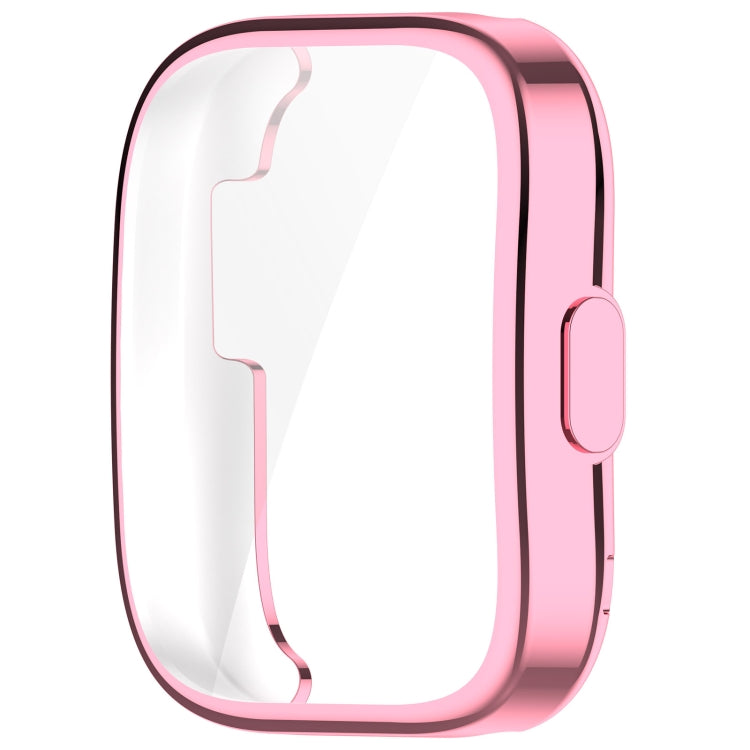 For Amazfit Bip 5 All-Inclusive TPU Protective Case(Pink) by bashfashion