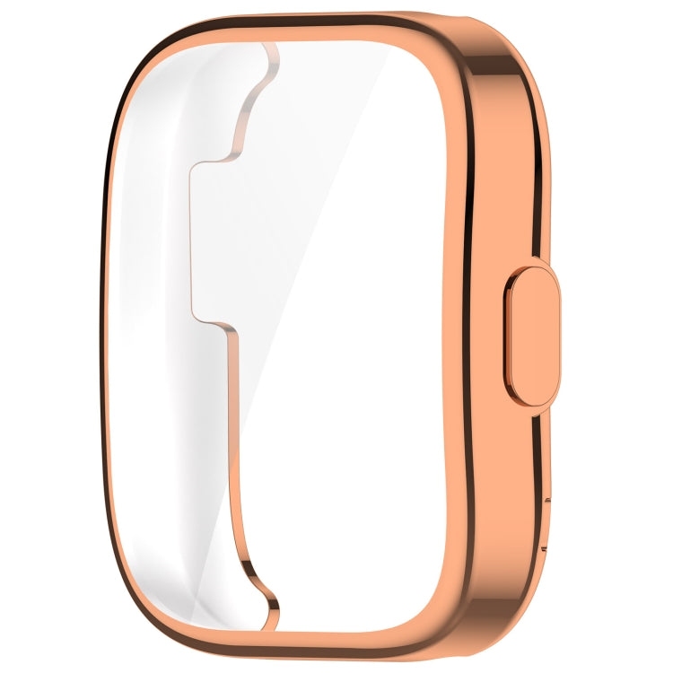 For Amazfit Bip 5 All-Inclusive TPU Protective Case(Rose Gold) by bashfashion