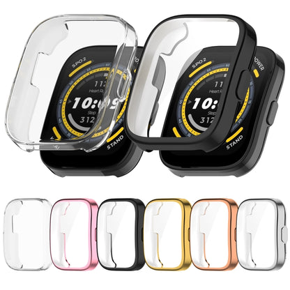 For Amazfit Bip 5 All-Inclusive TPU Protective Case(Transparent) by bashfashion
