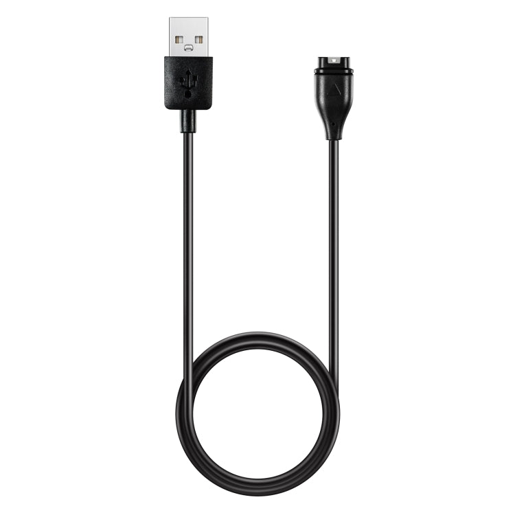 For Garmin Venu 3 USB Port 1m Smart Watch Charging Cable(Black) by bashfashion