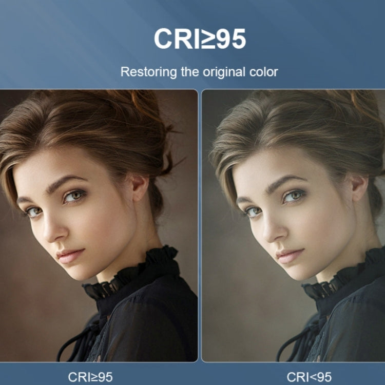 VLOGLITE W36 Mini LED Cell Phone Fill Light With Makeup Mirror Magnetic Selfie Ring Light by VLOGLITE