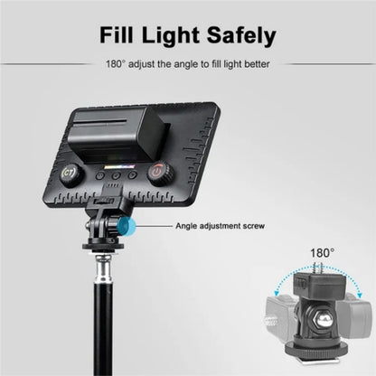 VLOGLITE PAD192RGB For DSLR Camera Gopro LED Camera Fill Light RGB Full Color Photography Lighting by VLOGLITE