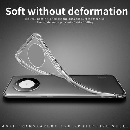 For Huawei Mate 60 Pro MOFI Ming Series Ultra-thin TPU Phone Case(Transparent) by MOFI