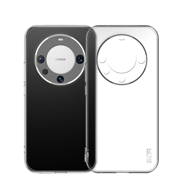 For Huawei Mate 60 Pro+ MOFI Ming Series Ultra-thin TPU Phone Case(Transparent) by MOFI