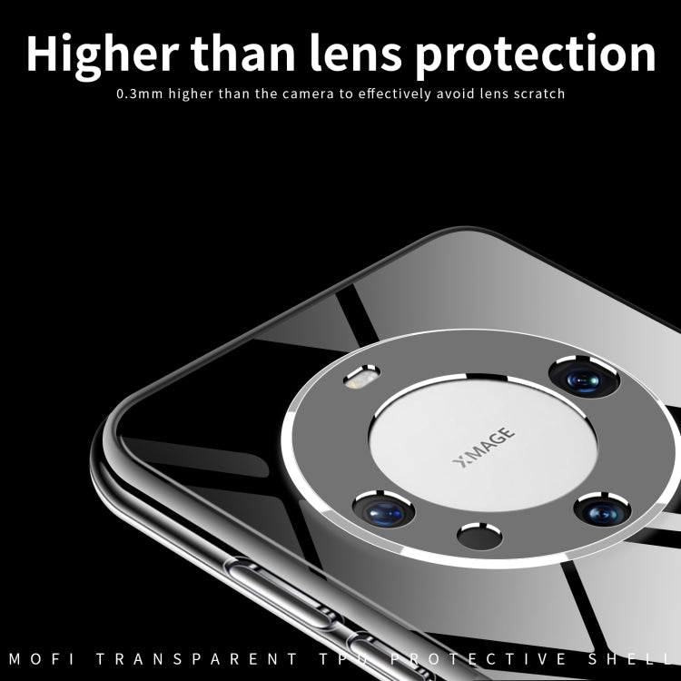 For Huawei Mate 60 Pro+ MOFI Ming Series Ultra-thin TPU Phone Case(Transparent) by MOFI