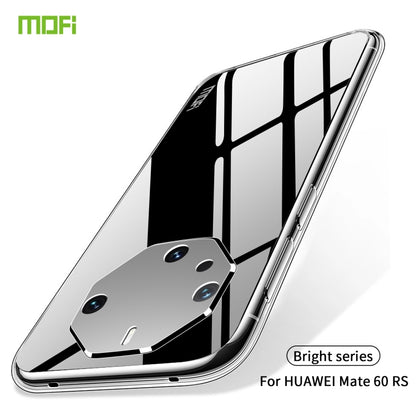 For Huawei Mate 60 RS Ultimate MOFI Ming Series Ultra-thin TPU Phone Case(Transparent) by MOFI