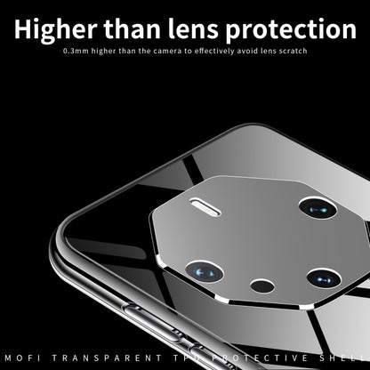 For Huawei Mate 60 RS Ultimate MOFI Ming Series Ultra-thin TPU Phone Case(Transparent) by MOFI