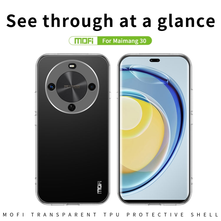 For Huawei Maimang 30 MOFI Ming Series Ultra-thin TPU Phone Case(Transparent) by MOFI