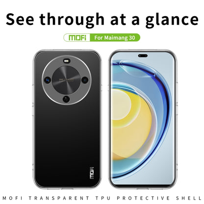 For Huawei Maimang 30 MOFI Ming Series Ultra-thin TPU Phone Case(Transparent) by MOFI