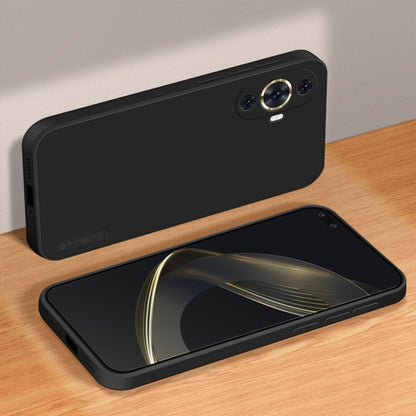 For Huawei nova 11 4G PINWUYO Sense Series Liquid Silicone TPU Phone Case(Black) by PINWUYO