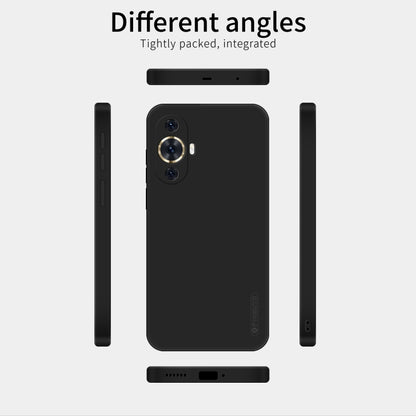 For Huawei nova 11 4G PINWUYO Sense Series Liquid Silicone TPU Phone Case(Black) by PINWUYO