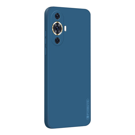 For Huawei nova 11 4G PINWUYO Sense Series Liquid Silicone TPU Phone Case(Blue) by PINWUYO