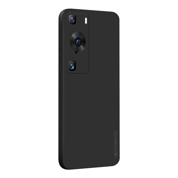 For Huawei P60 / P60 Pro PINWUYO Sense Series Liquid Silicone TPU Phone Case(Black) by PINWUYO