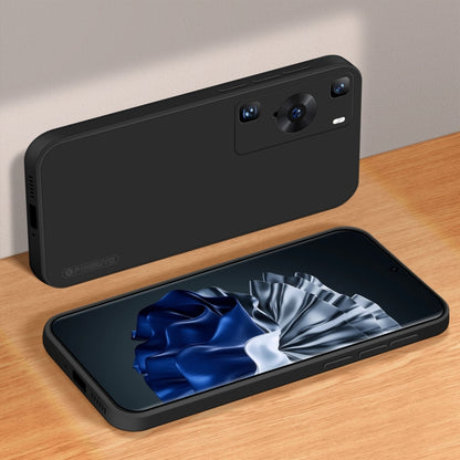 For Huawei P60 / P60 Pro PINWUYO Sense Series Liquid Silicone TPU Phone Case(Black) by PINWUYO