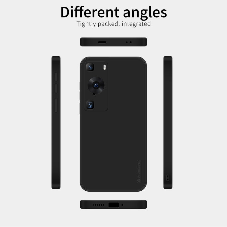 For Huawei P60 / P60 Pro PINWUYO Sense Series Liquid Silicone TPU Phone Case(Blue) by PINWUYO