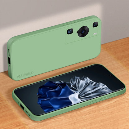 For Huawei P60 / P60 Pro PINWUYO Sense Series Liquid Silicone TPU Phone Case(Green) by PINWUYO