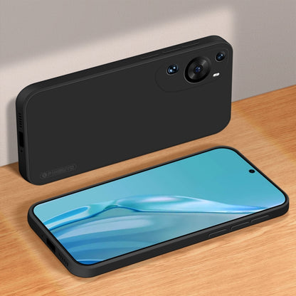For Huawei P60 Art PINWUYO Sense Series Liquid Silicone TPU Phone Case(Black) by PINWUYO