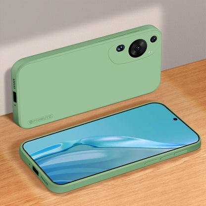 For Huawei P60 Art PINWUYO Sense Series Liquid Silicone TPU Phone Case(Green) by PINWUYO