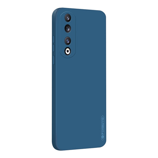For Honor 90 PINWUYO Sense Series Liquid Silicone TPU Phone Case(Blue) by PINWUYO