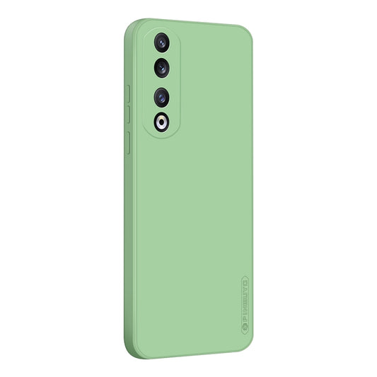 For Honor 90 PINWUYO Sense Series Liquid Silicone TPU Phone Case(Green) by PINWUYO