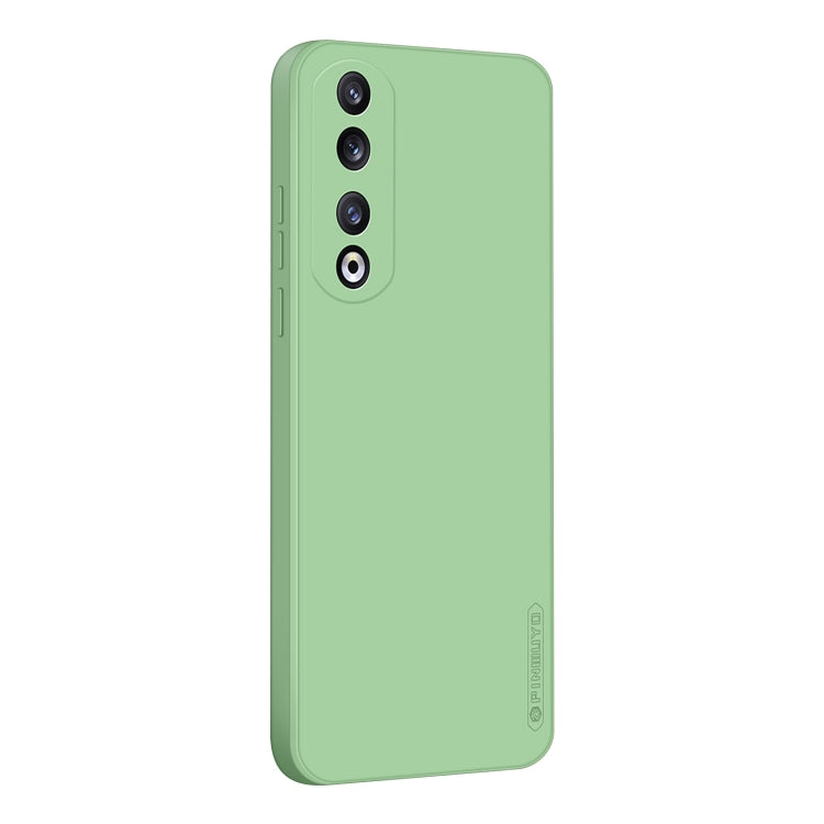 For Honor 90 Pro PINWUYO Sense Series Liquid Silicone TPU Phone Case(Green) by PINWUYO